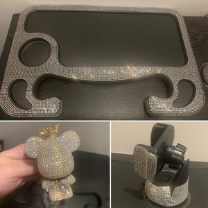 Car Tray Bundle - navigation phone holder, car tray, air freshener holder